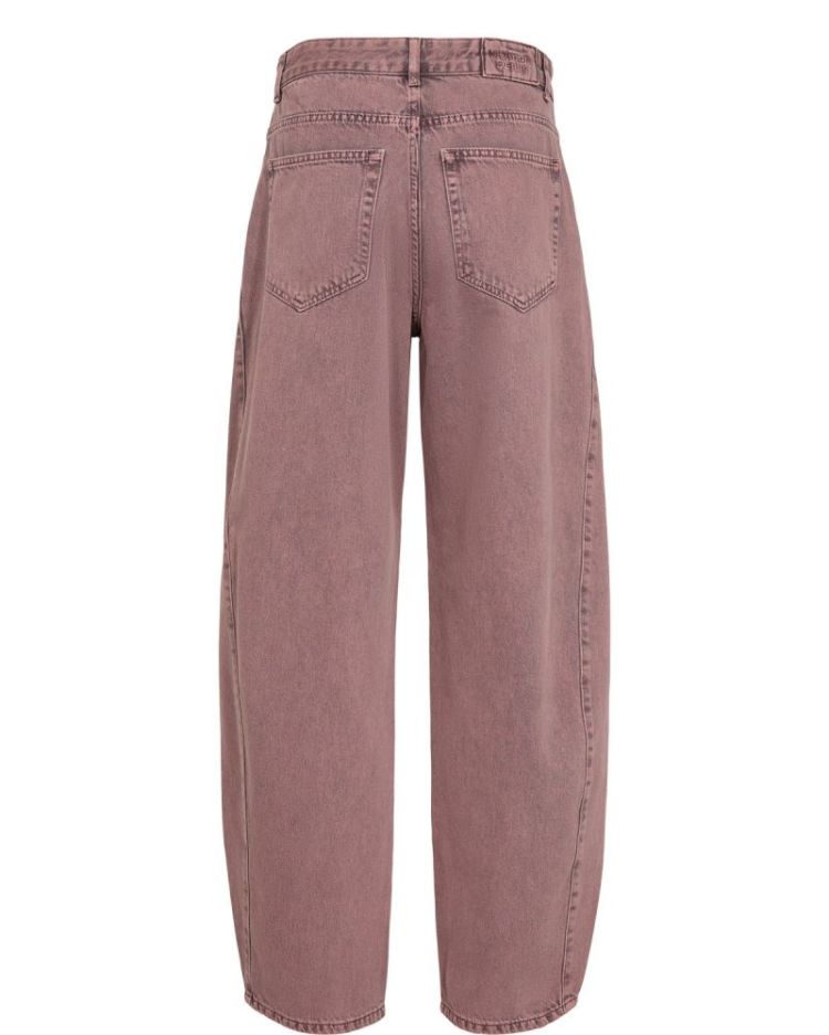 NUAMSTERDAM HR BARREL JEANS PURPLE DOVE