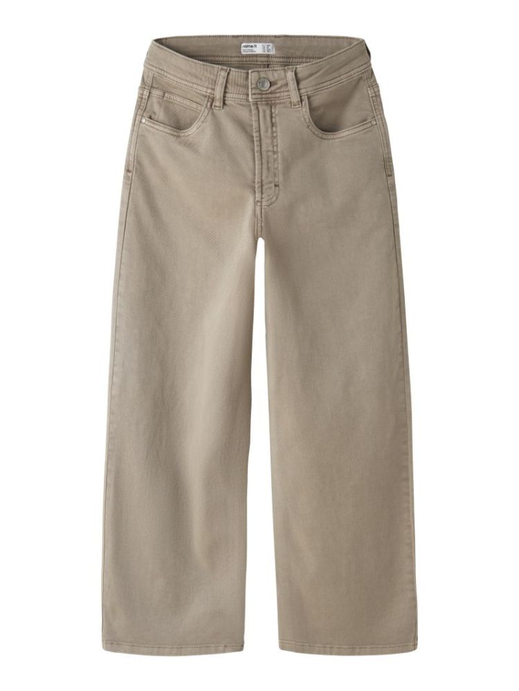 NKMBEN X-SSKATER TWI PANT NOOS CHINCHILLA