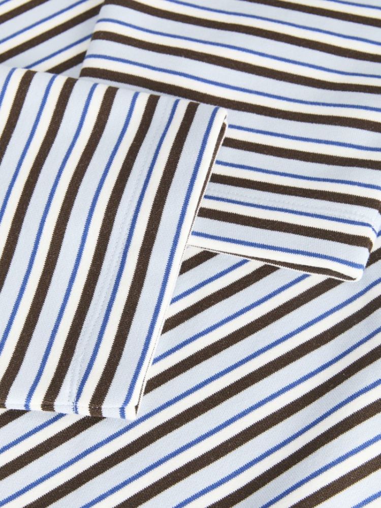 JXEA SOPHIA BOXYSTRIPE CREW SKYWAY/DEMITASS