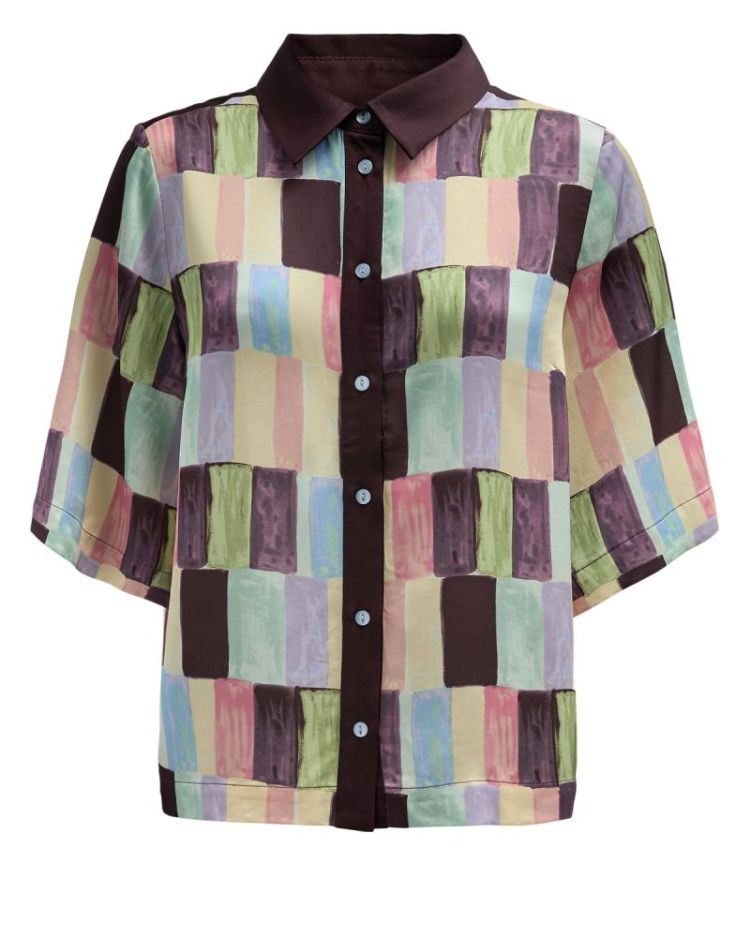 NUCELENA SS SHIRT FUDGE