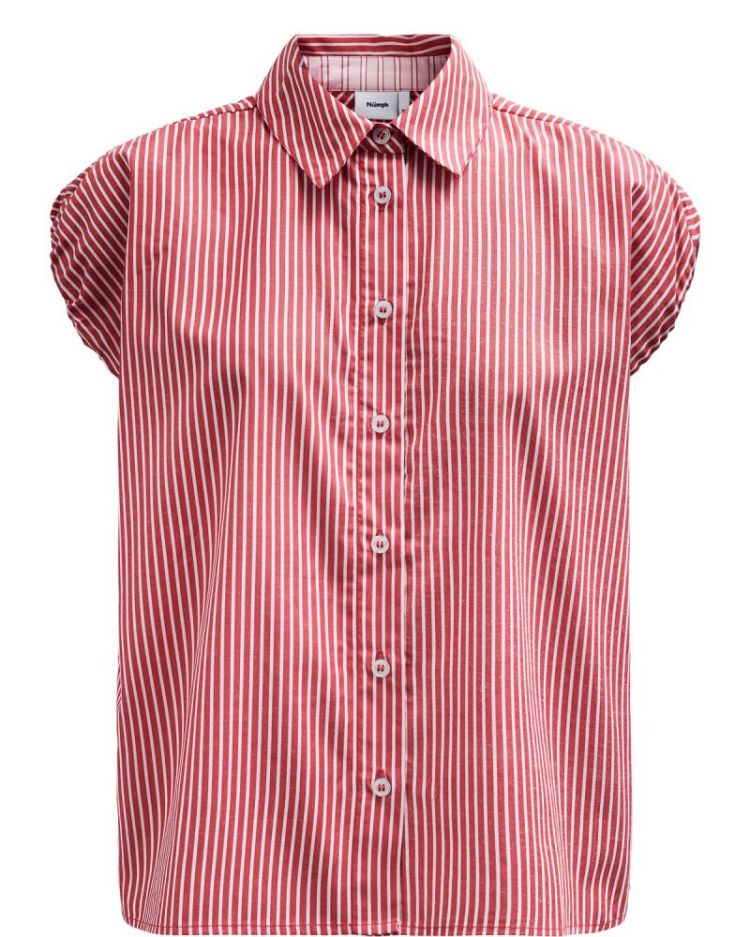 NUGILLA SLEEVELESS SHIRT FIERY RED