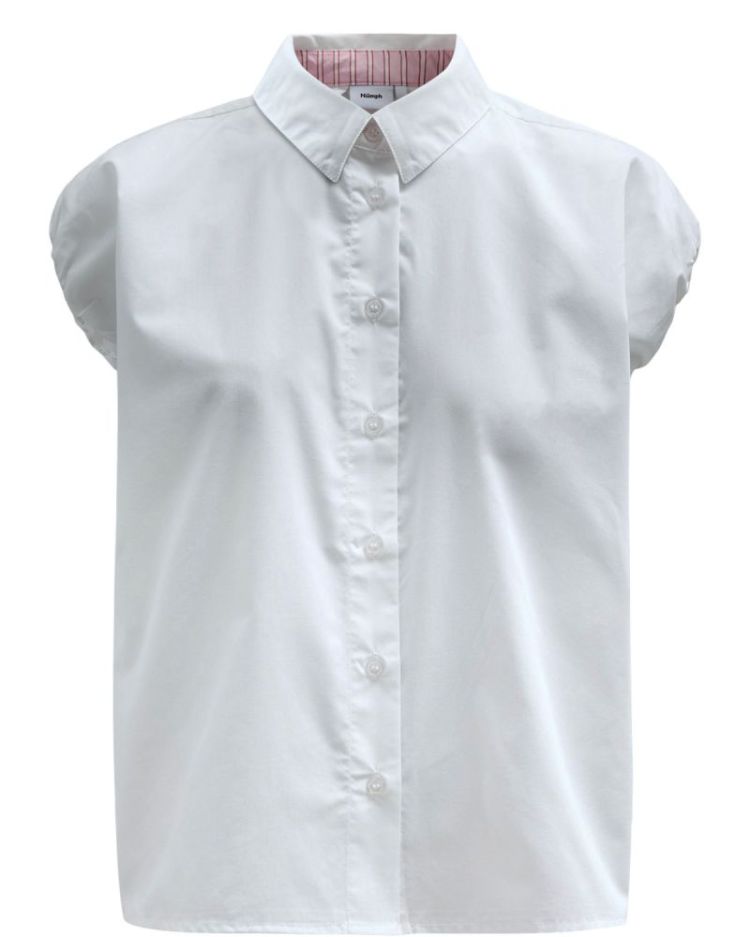 NUGILLA SLEEVELESS SHIRT BRIGHT WHITE