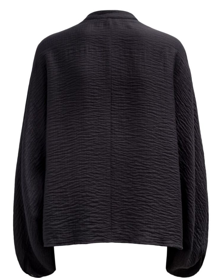 NUKAVI BAT SLEEVE SHIRT CAVIAR  