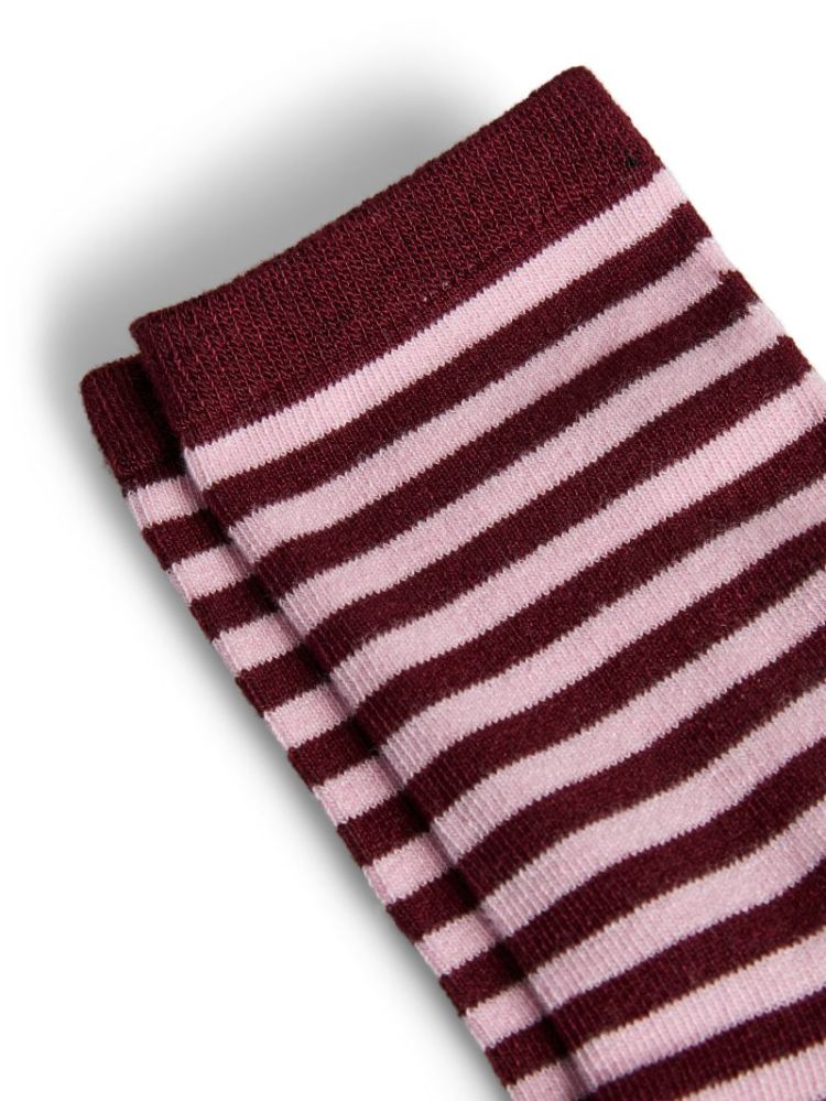 PCMARIA SOCKS NEW MAROON ROSE