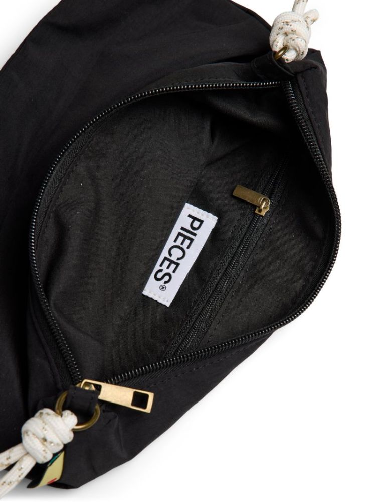 PCMALENE ROPE CROSS BODY BLACK