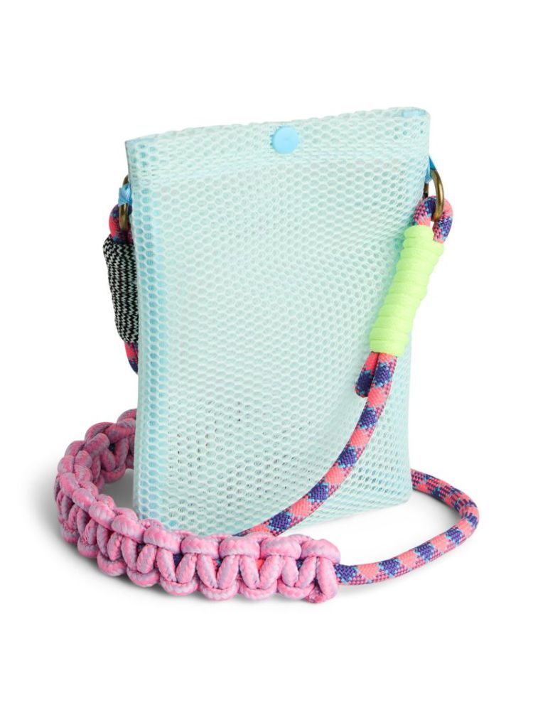 PCMILKA MESH PHONE BAG LIME SHERBET