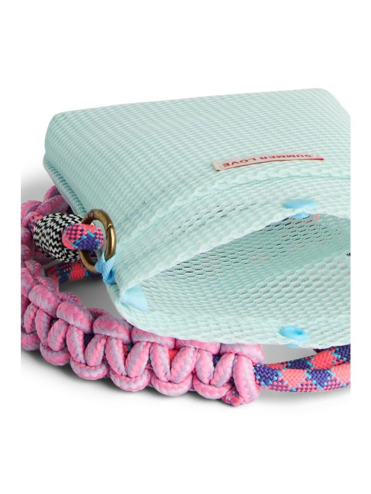 PCMILKA MESH PHONE BAG LIME SHERBET