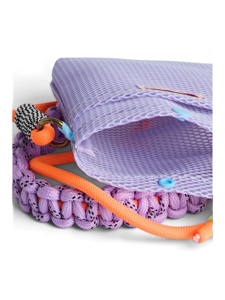 PCMILKA MESH PHONE BAG PASTEL LILAC AZ