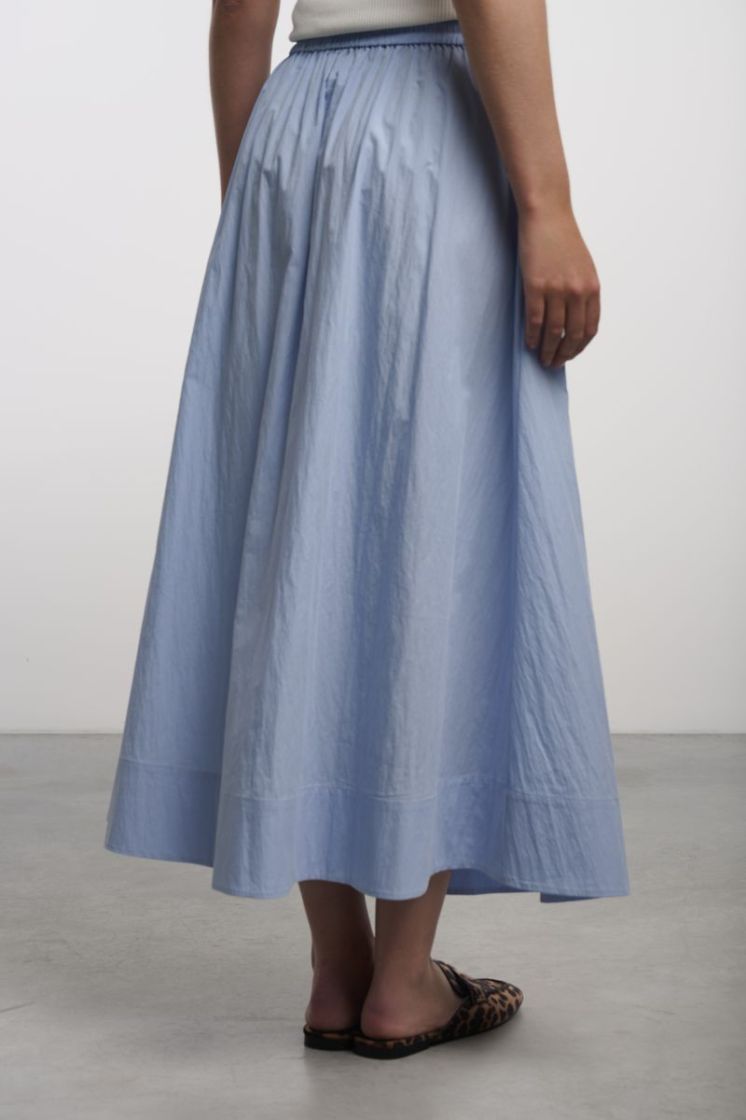 A-LINE SKIRT LIGHT BLUE