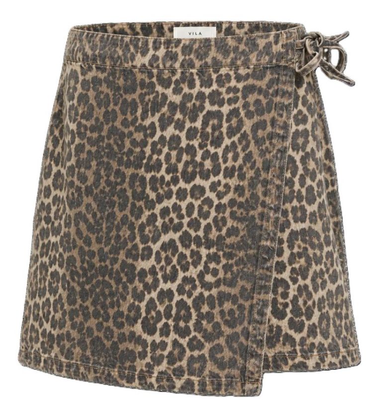 VICHIA WRAP SKIRT BIRCH AOP