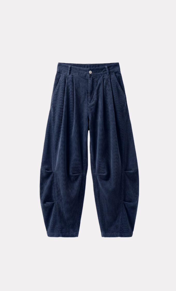 PANTS FLASH RIB INDACO