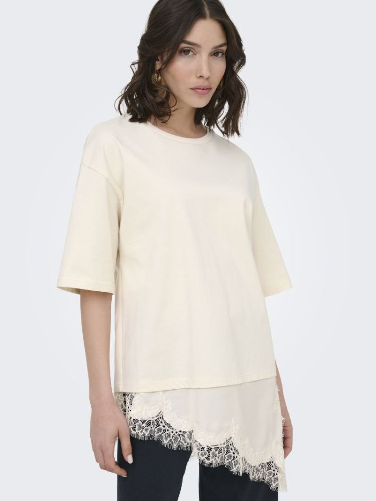 JDYALMA LACE DETAIL EGRET   