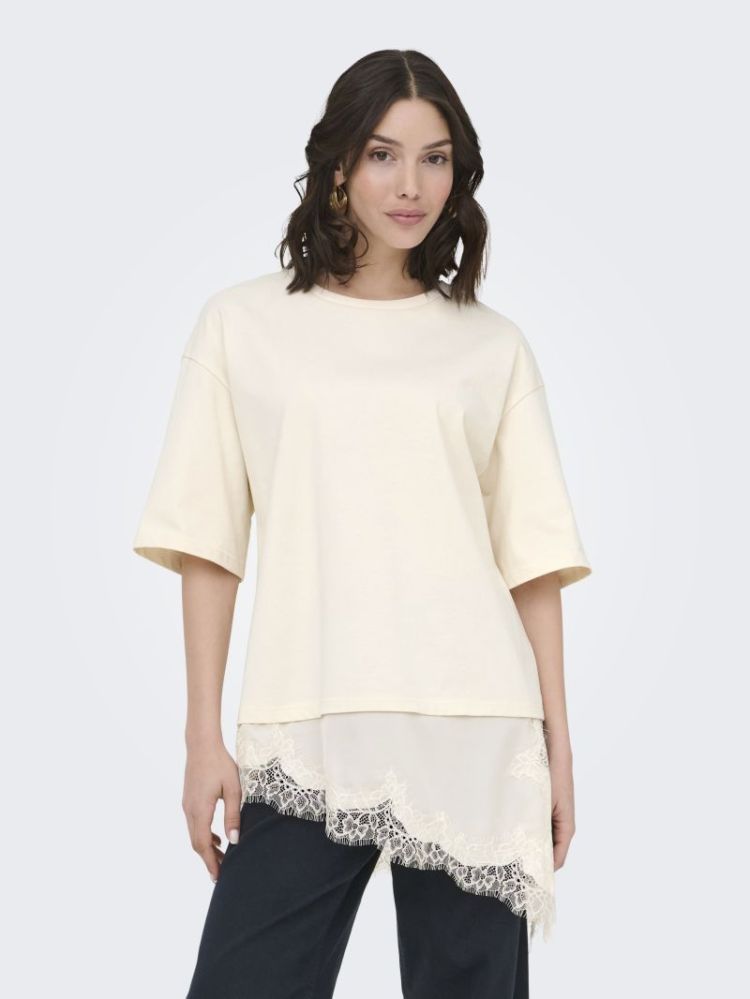 JDYALMA LACE DETAIL EGRET   
