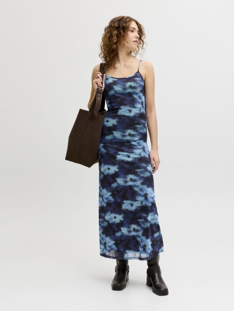 JXMINNA MESH SINGLET LONG DRES SURF THE WEB AO