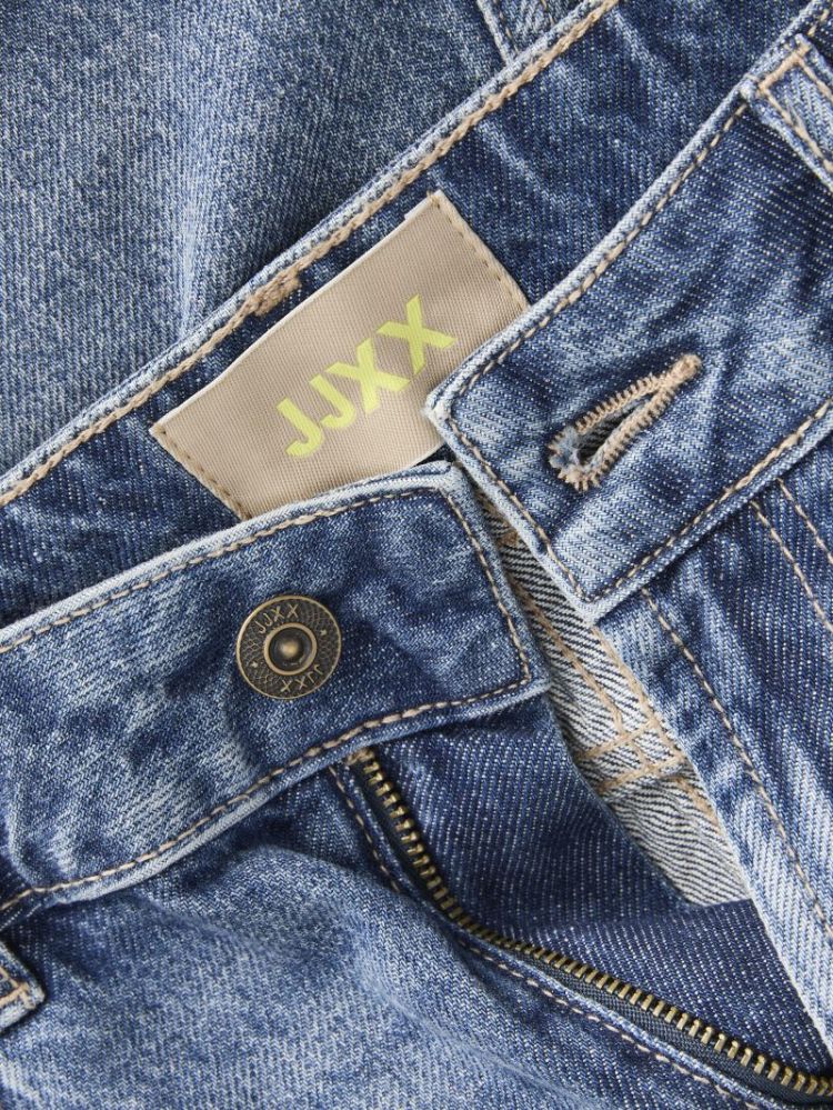 JXLAURA MW SKIRT BLUE DENIM