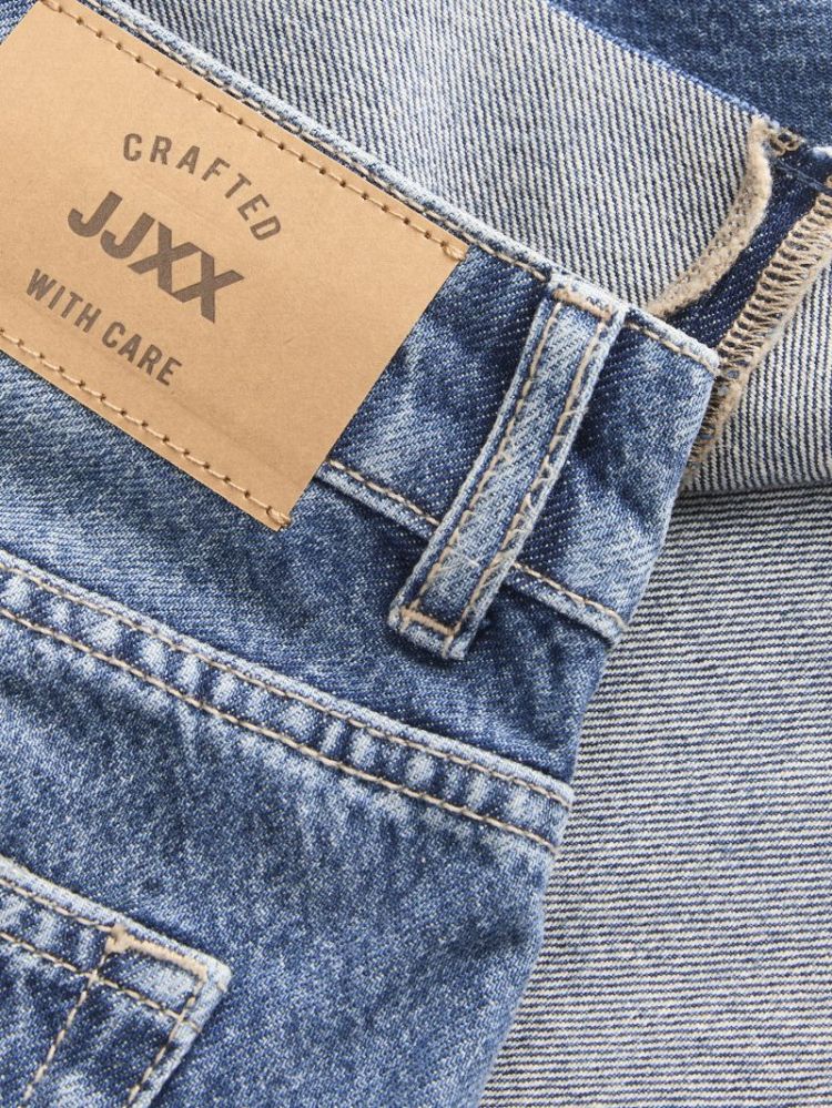 JXLAURA MW SKIRT BLUE DENIM