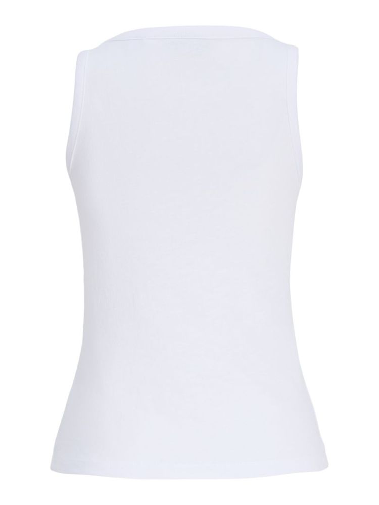 JXBREE SL VNECK TOP BRIGHT WHITE
