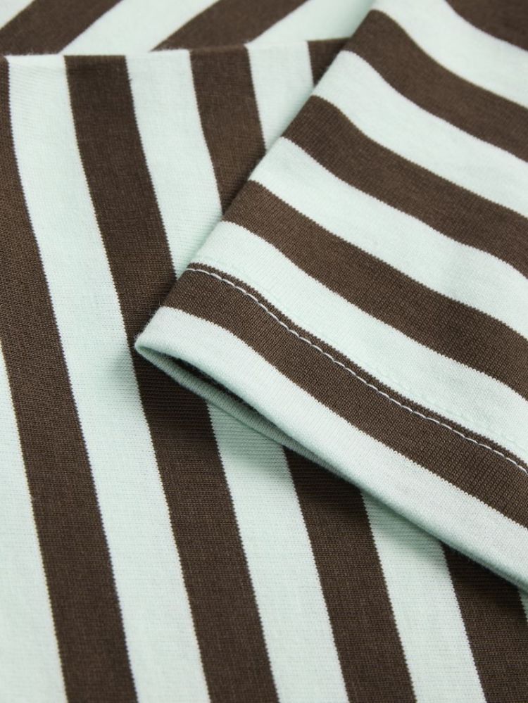 JXRHEA LOOSE SS STRIPE TEE BAY STRIPES