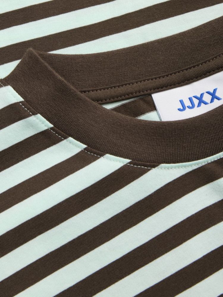 JXRHEA LOOSE SS STRIPE TEE BAY STRIPES