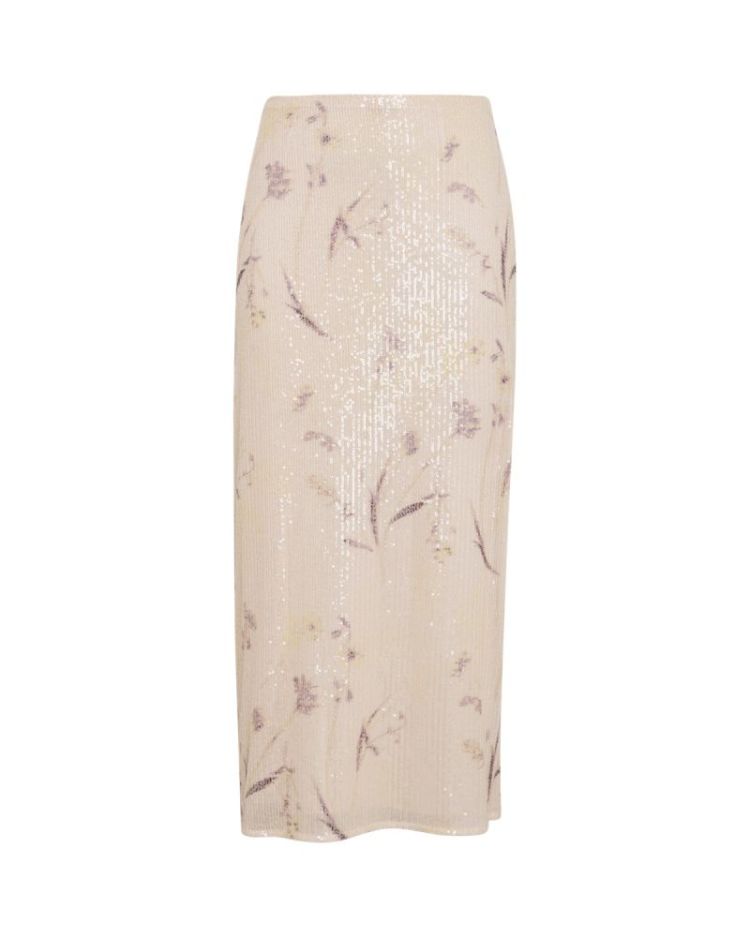 MSCHAMINA HW SKIRT AOP BIRCH FLOWER