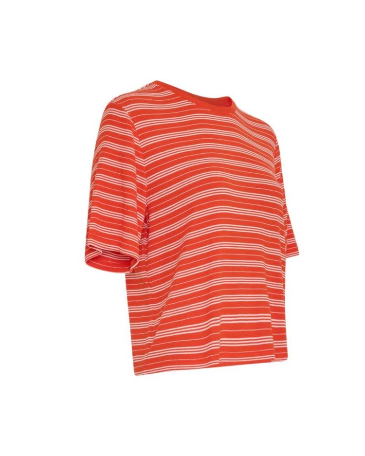 MSCHSOLO JANA TEE ORANGE/BIRCH